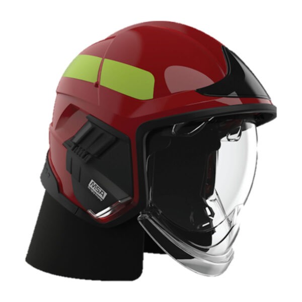 CASCO DE BOMBEROS CAIRNS XF1, ROJO
